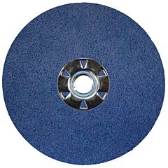 Weiler 59907 Tiger® Resin Fiber Discs, 5 In Dia, 5/8 Arbor, 120 Grit, Zirconia