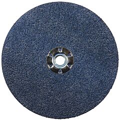 Weiler 59911 Tiger® Resin Fiber Discs, 7 In Dia, 5/8 Arbor, 24 Grit, Zirconia