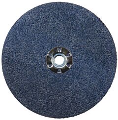 Weiler 59913 Tiger® Resin Fiber Discs, 7 In Dia, 5/8 Arbor, 50 Grit, Zirconia
