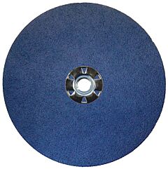 Weiler 59914 Tiger® Resin Fiber Discs, 7 In Dia, 5/8 Arbor, 60 Grit, Zirconia