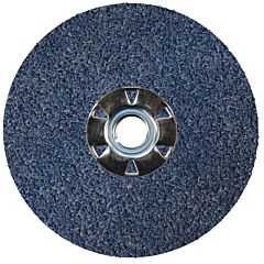 Weiler 59931 Tiger® Resin Fiber Discs, 4 1/2 In Dia, 5/8 Arbor, 24 Grit, Zirconia