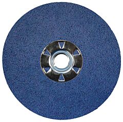 Weiler 59934 Tiger® Resin Fiber Discs, 4 1/2 In Dia, 5/8 Arbor, 60 Grit, Zirconia
