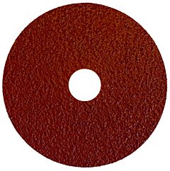 Weiler 60402 Tiger Aluminum Resin Fiber Discs, 4 1/2 In, 7/8" Arbor, 50 Grit, Aluminum Oxide
