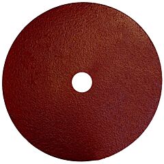 Weiler 60422 Tiger Aluminum Resin Fiber Discs, 7 In, 7/8 In Arbor, 50 Grit, Aluminum Oxide