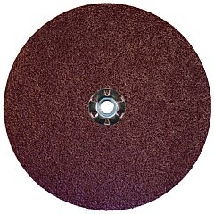 Weiler 61543 Wolverine Resin Fiber Discs, 9 In Dia, 5/8 Arbor, 36 Grit, Aluminum Oxide