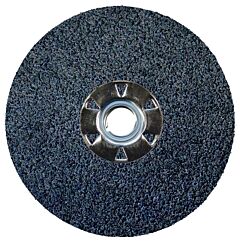 Weiler 62052 Wolverine Resin Fiber Discs, 4 1/2 In Dia, 5/8 Arbor, 24 Grit, Zirconia