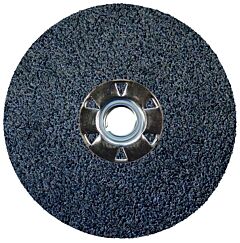 Weiler 62053 Wolverine Resin Fiber Discs, 4 1/2 In Dia, 5/8 Arbor, 36 Grit, Zirconia