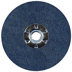 Weiler 62055 Wolverine Resin Fiber Discs, 4 1/2 In Dia, 5/8 Arbor, 60 Grit, Zirconia