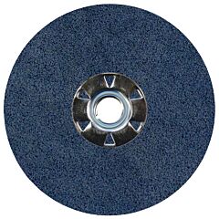 Weiler 62056 Wolverine Resin Fiber Discs, 4 1/2 In Dia, 5/8 Arbor, 80 Grit, Zirconia