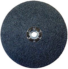 Weiler 62072 Wolverine Resin Fiber Discs, 7 In Dia, 5/8 Arbor, 24 Grit, Zirconia