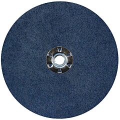 Weiler 62075 Wolverine Resin Fiber Discs, 7 In Dia, 5/8 Arbor, 60 Grit, Zirconia