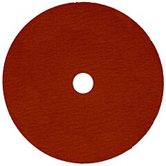 Weiler 69867 Tiger® Ceramic Resin Fiber Disc, 7 In Dia, 7/8 In Arbor, 60 Grit