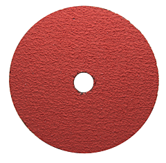 Weiler 69904 Tiger® Ceramic Resin Fiber Disc, 9 In Dia, 5/8 Arbor, 60 Grit