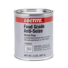 Loctite 1169241 Food Grade Anti-Seize Metal-Free 2 Lb Can