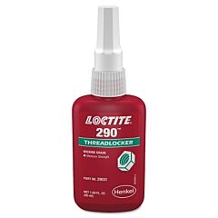 Loctite 135392 290 Medium-Strength Wicking Grade Threadlocker, 50 Ml, 1/2 In Dia Or Smaller, Green