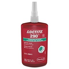Loctite 135393 290 Medium-Strength Wicking Grade Threadlocker, 250 Ml, 1/2 In Dia Or Smaller, Green