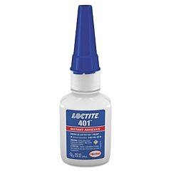 Loctite 135429 401 Prism Instant Adhesive, Surface Insensitive, 20 G Bottle, Clear