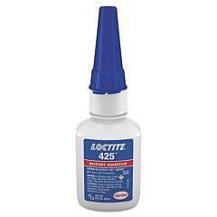 Loctite 135461 425 Instant Adhesive, Surface Curing Threadlocker, 20 G, Up To 1/2 In Thread, Dark Blue