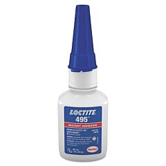 Loctite 135467 495 Super Bonder Instant Adhesive, 1 Oz, Bottle, Clear