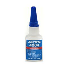 Loctite 1376969 4204 Instant Adhesive, 20 G, Bottle, Clear