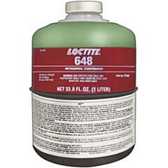 Loctite 1835917 648 Retaining Compound, Rapid Cure 1L