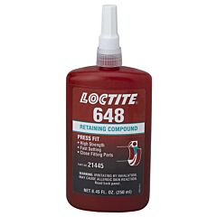 Loctite 1835918 648 Retaincomp.Pressfithighstren.Rapidcure250Ml