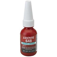 Loctite 1844659 648 Retaining Compound, Rapid Cure .5Ml