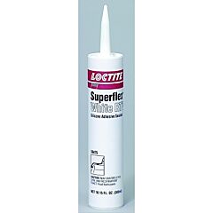 Loctite 193998 Superflex Rtv, Silicone Adhesive Sealants, 300 Ml Cartridge, White