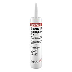 Loctite 198817 Superflex Red High Temp Rtv, Silicone Adhesive Sealant, 300 Ml Cartridge, Red