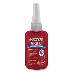 Loctite 199013 Bearing Mount Grade B Retaining Compound Threadlocker, 50 Ml, Bottle, Yellow