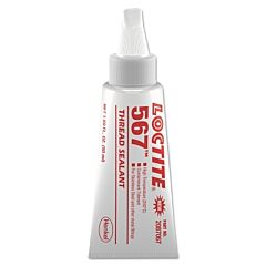 Loctite 2087067 567 Pst Thread Sealant, High Temperature, 50 Ml Tube, Off-White