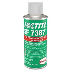 Loctite 209714 7387 Depend Activator, 4-1/2 Oz, Aerosol Can, Light Brown