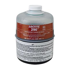 Loctite 209745 290 Medium-Strength Wicking Grade Threadlocker, 1 Lb, Green
