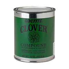 Loctite 232882 Clover Silicon Carbide Pat Gel Water Mix, 280 Grit, 1 Lb Cap, Can, Mild Odor