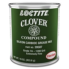 Loctite 233246 Clover Silicon Carbide Grease Mix, 1 Lb, Can, 1200 Grit