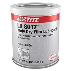 Loctite 233501 Lb 8017 Moly Dry Film Lubricant, 1.3 Lb Can