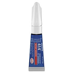 Loctite 233780 414 Super Bonder Instant Adhesive, Plastic Bonder, 3 G, Tube, Clear