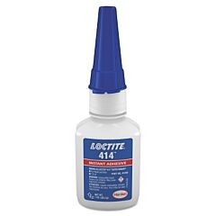 Loctite 233801 414 Super Bonder Instant Adhesive, Plastic Bonder, 1 Oz, Bottle, Clear