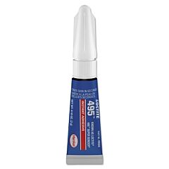 Loctite 234072 495 Super Bonder Instant Adhesive, 3 G, Tube, Clear