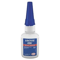 Loctite 234156 496 Super Bonder Instant Adhesive, 1 Oz, Bottle, Clear