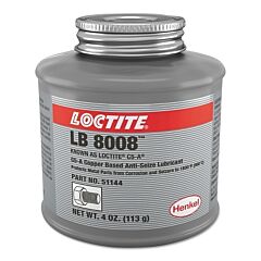 Loctite 234259 Lb 8008 C5-A Copper Based Anti-Seize Lubricant, 4 Oz Can