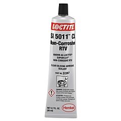 Loctite 234323 Superflex Non-Corrosive Rtv, Silicone Adhesive Sealants, 80 Ml Tube, Clear