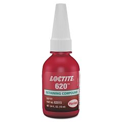 Loctite 234772 620 Retaining Compound High Temperature, 10 Ml Bottle, Green, 3800 Psi