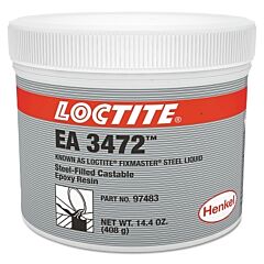 Loctite 235617 Fixmaster Steel Liquid, 1 Lb, Kit, Grey