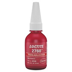 Loctite 303441 2760 Threadlockers, Primerless High Strength, 10 Ml, Red