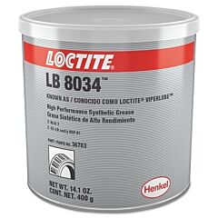 Loctite 457458 Viperlube High Performance Synthetic Grease, 400 G, Can