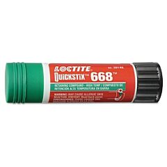 Loctite 640470 Quickstix 668 Retaining Compound, High Temperature, 19 G Tube, Green, 1870 Psi