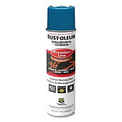 Rust-Oleum® 239007 Industrial Choice® M1600/M1800 System Precision-Line Inverted Marking Paint, 16 Oz, Silver, M1600 Solvent-Based