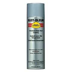 Rust-Oleum® V2116838 High Performance V2100 System High Heat Coating Aerosols, 15 Oz, Aluminum