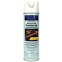 Rust-Oleum® 203039 Industrial Choice® M1600/M1800 System Precision-Line Inverted Marking Paint, 17 Oz, White, M1800 Water-Based